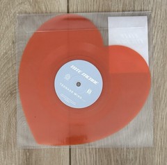 Tate McRae – One Day / Teenage Mind Orange Crush Heart Shaped Vinyl Single