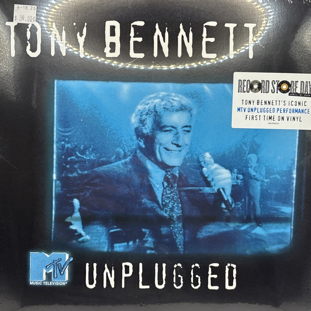 TONY BENNETT : MTV Unplugged 2 LPs 2026 RSD New Vinyl