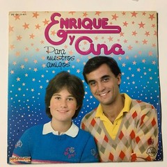 ENRIQUE Y ANA -PARA NUESTROS AMIGOS- 1983 MEXICAN LP + MASKS CHILDREN