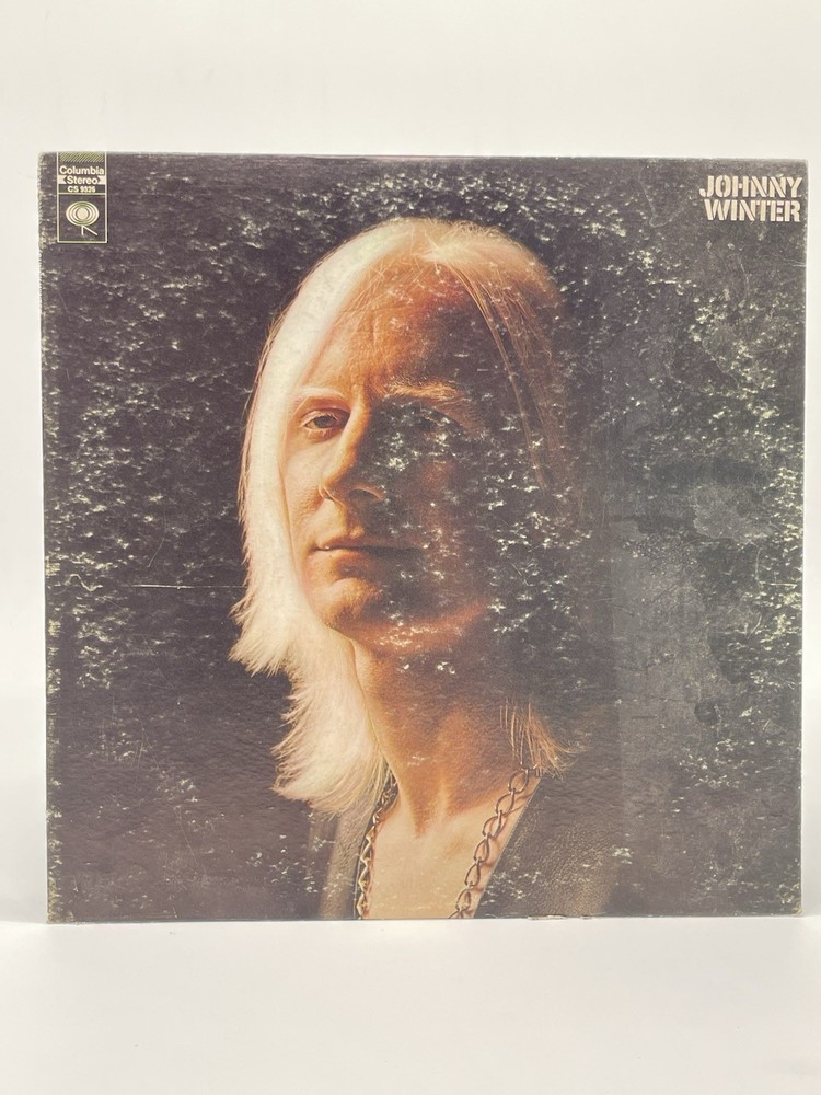 JOHNNY WINTER SELF-TITLED 12″ LP VG+ VINYL RECORD COLUMBIA