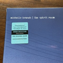 Michelle Branch – The Spirit Room – 🔵⚪ Blue Clear Splatter LP Vinyl UO – New ✅