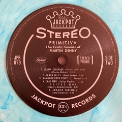 Martin Denny – Primitiva (Blue Translucent Swirl Vinyl) – JAZZ *NEW/COLOR*