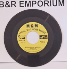 Herb Williams – Alimony Blues/Because You’ve Been Hurt (1957) – 7″ Vinyl Single
