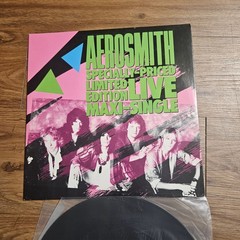 Aerosmith – Specially-Priced Limited Edition Live Maxi-Single 1986 EX EX/EX