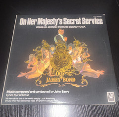 John Barry On Her Majesty’s Secret Service 12″ Vinyl LP Stereo UAS 5204