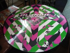 Blondie San Francisco Offenders Rare 12″ Picture Disc Plastic Slipcover