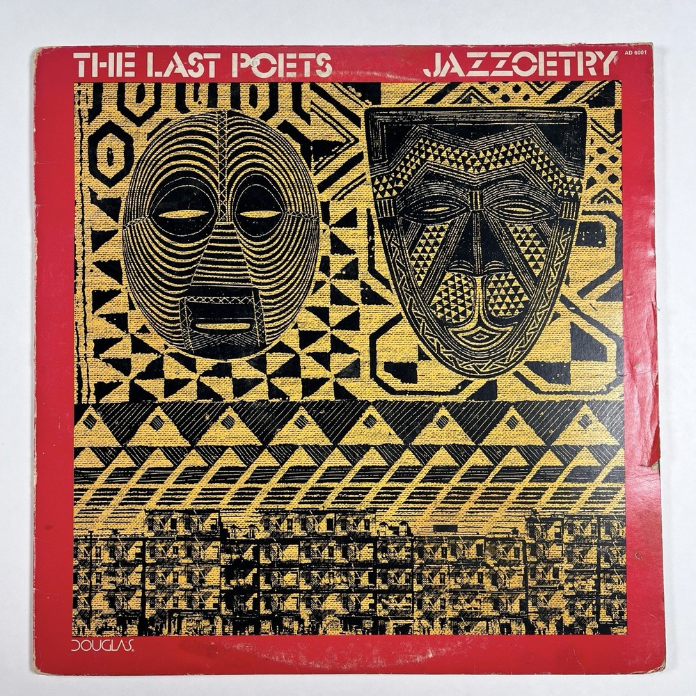 The Last Poets Jazzoetry LP 1976 Douglas ADLP 6001 Spoken Word Poetry Soul