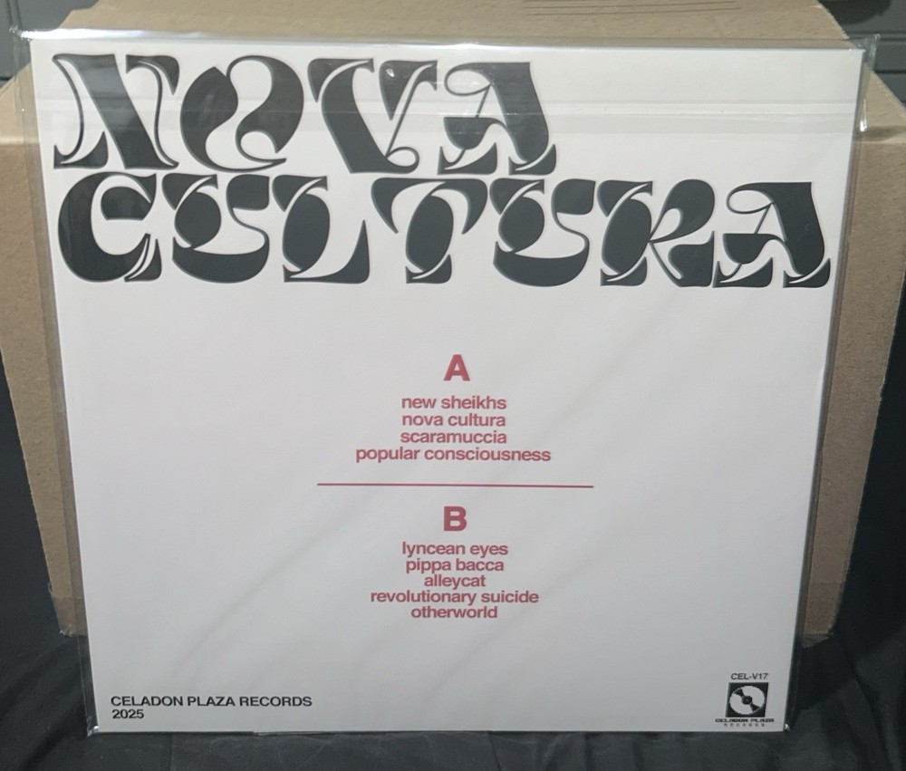 Oblique Occasions Nova Cultura Transparent Clear Tri Color Splatter Vinyl LP