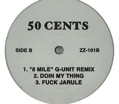 50 Cent Rare In the Club Promo Test Pressing 12” Vinyl Record ZZ-101 G-Unit 🔥