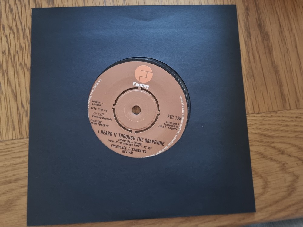 Creedence Clearwater Revival – I Heard It Through The Grapevine 1976 Fantasy 7″