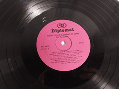 The Caroleers Santa Claus Is Coming To Town LP Vinyl Diplomat Holiday 12″ 33RPM