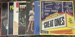 Vintage Mixed Vinyl Record Lot Of 7, 1950s-1970s