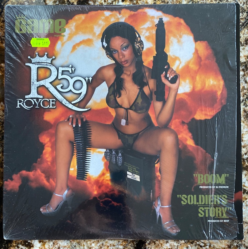Royce Da 5’9″ – Boom / Soldier’s Story – 2000 rap 12″ single