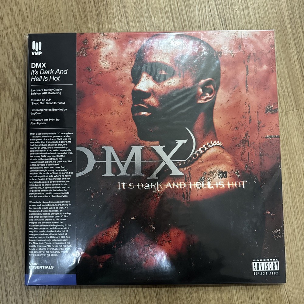 DMX – It’s Dark and Hell Is Hot – VMP VINYL ME PLEASE Blood In 2xLP SEALED! NEW!