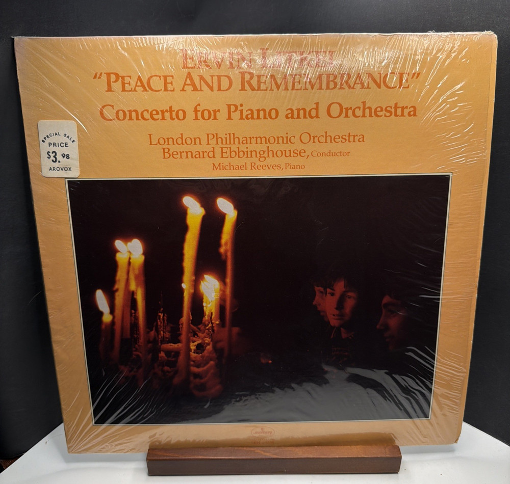 Ervin Litkei – “Peace And Remembrance” Concerto For Piano And Orch – SHRINK – EX