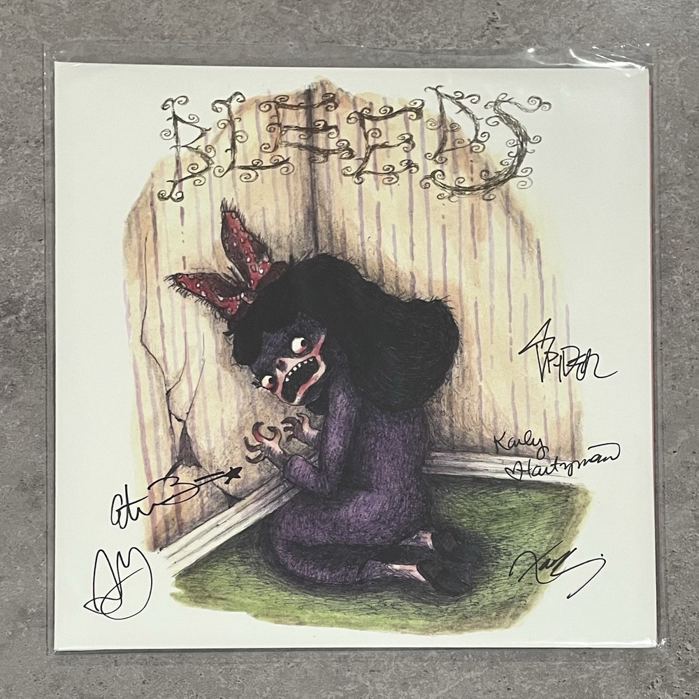 Wednesday Bleeds SIGNED Eco Mix Vinyl LP NEW IN HAND – Opened and Autographed