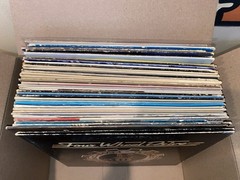 RANDOM VINYL RECORDS Music Albums, LP Bulk Lot of 20 Vintage with Sleeves, G-VG