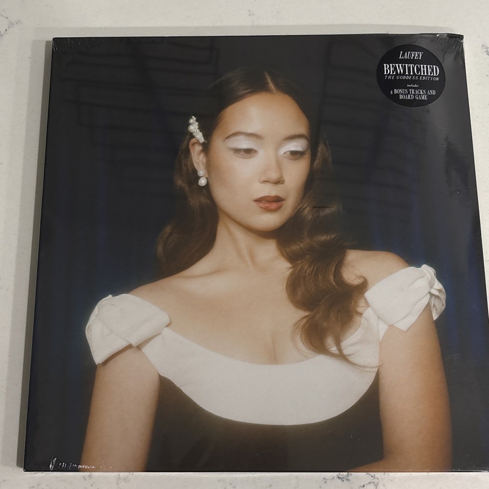 NEW Bewitched: the Goddess Edition by Laufey (Blue2LP) 4 Bonus Song + Board Game