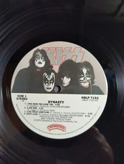 KISS – Dynasty. Original No Bar Code, NBLP 7152 Casablanca. Tested VG+