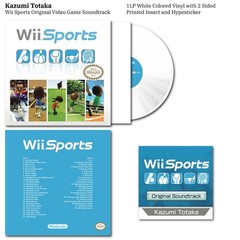 Wii Sports Vinyl LP Record White Color VGM OST Nintendo Wii Game Not Moonshake
