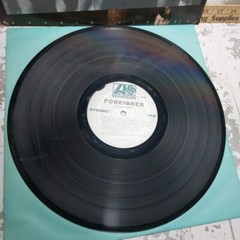 FOREIGNER 1978 LP “DOUBLE VISION” ON CLASSIC ROCK POP VINTAGE VINYL! HOT BLOODED