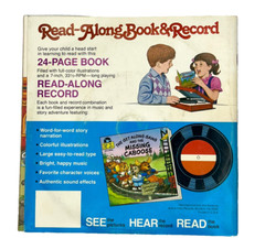 The Get Along Gang Record Set of 2 Read Along Book 33 1/3 RPM Caboose & Loser