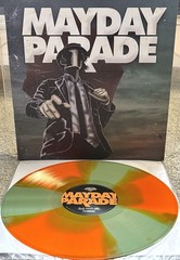 Mayday Parade – Self Titled – Olive Green & Orange /250 vinyl RARE