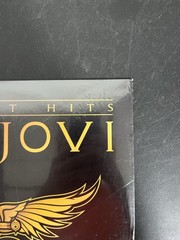 Bon Jovi – Greatest Hits LE Tiger Eye Vinyl USED NOT TESTED