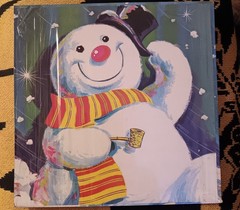 Frosty the Snowman The Caroleer Singers Christmas Vinyl SX1714 Green Label RARE!