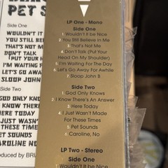 Beach Boys Pet Sounds VINYLPHYLE Mono/Stereo 2 180g LPs 60th Annivers NEW Sealed