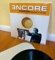 Eminem Encore Feat. Dr Dre & 50 Cent Vinyl LP 12” EX/VG