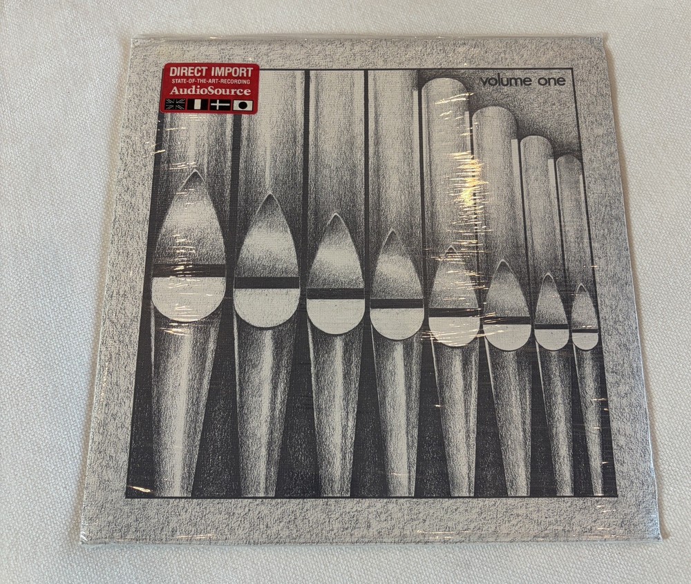 MYRTLE REGIE ~ BACH TALLIS MORALES organ works ~ MARK LEVINSON LP * STILL SEALED