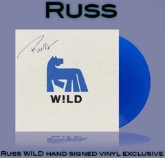 💙🔥 Russ WILD Signed BLUE Vinyl LP – 2025 Sealed & Rare Collector’s Gem 🔥💙