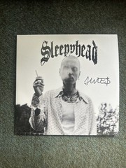 Jutes Sleepyhead Signed Vinyl 2LP clear red marble tour exclusive