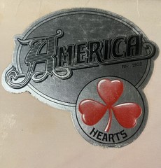 America – Hearts LP (1975) Warner Bros Promotional Copy BS-2852 Very Rare!