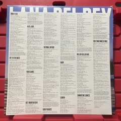 Lana Del Rey Born To Die Red Vinyl LP 12″ Pre Owned 2012 Damaged Sleeve Corner