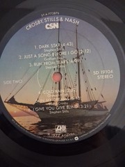 Lot of 4 Crosby Stills Nash & Young VINYL ONLY 4 Way Street Dark Star Suite Judy
