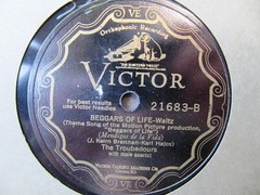 1928 George Olsen sings AL JOLSON’s SONNY BOY/ Troubadours MOVIE Beggars of Life