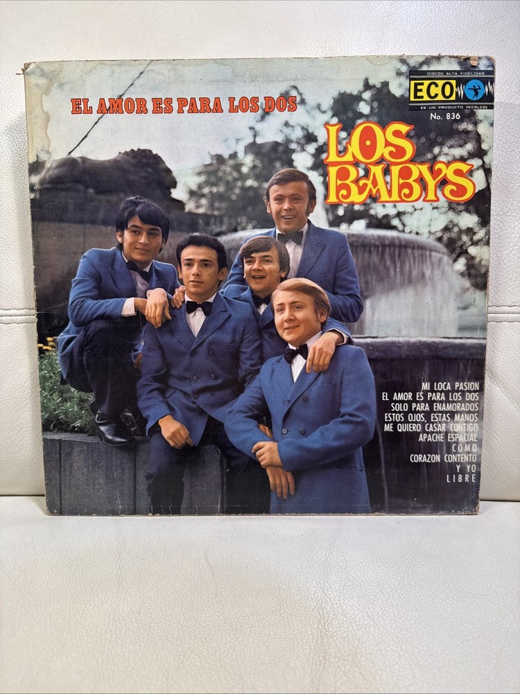 Los Babys – El Amor Es Para Los Dos LP Eco No 836 orig US 1969 Latin pop rock
