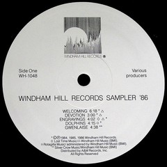 2 WINDHAM HILL RECORDS SAMPLER LPs ’81 & ’86 EXCELLENT Translucent Vinyl