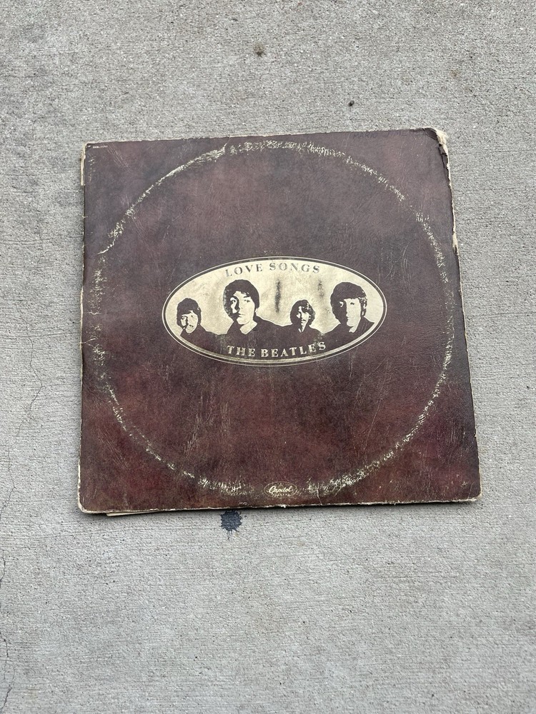 The Beatles Love Songs Double Vinyl Album LP Record 1977 Complete Capitol / EMI
