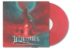 LOVEBITES BATTLE AGAINST DAMNATION Clear Red Vinyl LP Record Limited Edition