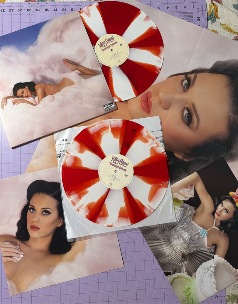 Katy Perry ⭑ Teenage Dream (Deluxe Edition) ⭑ Peppermint Pinwheel Vinyl ⭑ 2023 ⭑
