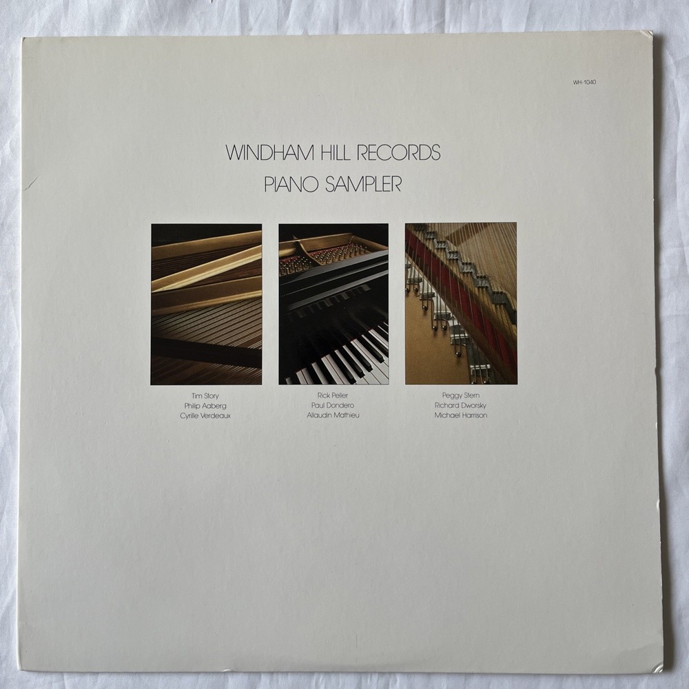 Windham Hill Records Piano Sampler (1985) Vinyl LP WH-1040; Near Mint