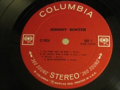 JOHNNY WINTER S/T LP ORIG ’69 COLUMBIA CS-9826 BLUES ROCK GEM WILLIE DIXON VG