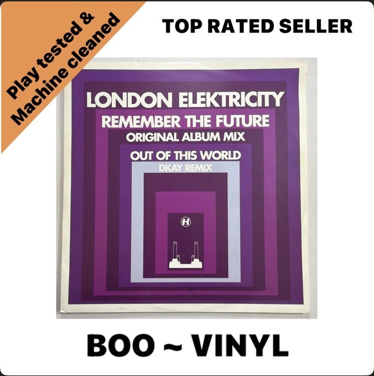 London Elektricity – Remember The Future (Original Album Mix) 12” Drum N Bass EX
