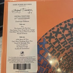 GEORGE HARRISON Extra Texture SEALED limited edition Zoetrope Picture Disc RSD
