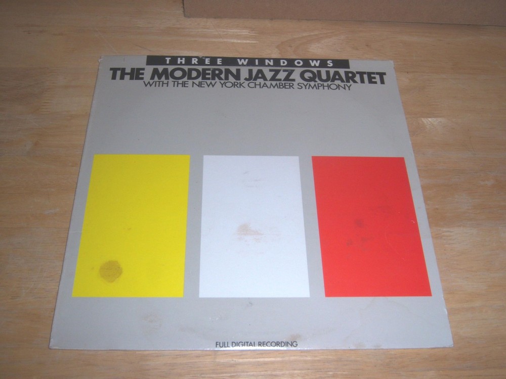 The Modern Jazz Quartet + New York Chamber Symphony – Three Windows Vinyl