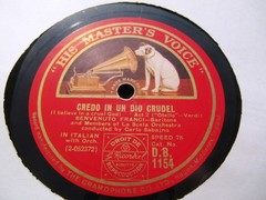 1928 Benvenuto Franci Barit MILAN OTELLO Credo di Iago Era La Notte HMV DB 1154