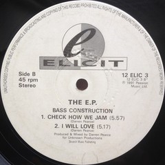 Bass Construction – The E.P. (12″, EP) (Good (G)) – 4240189653